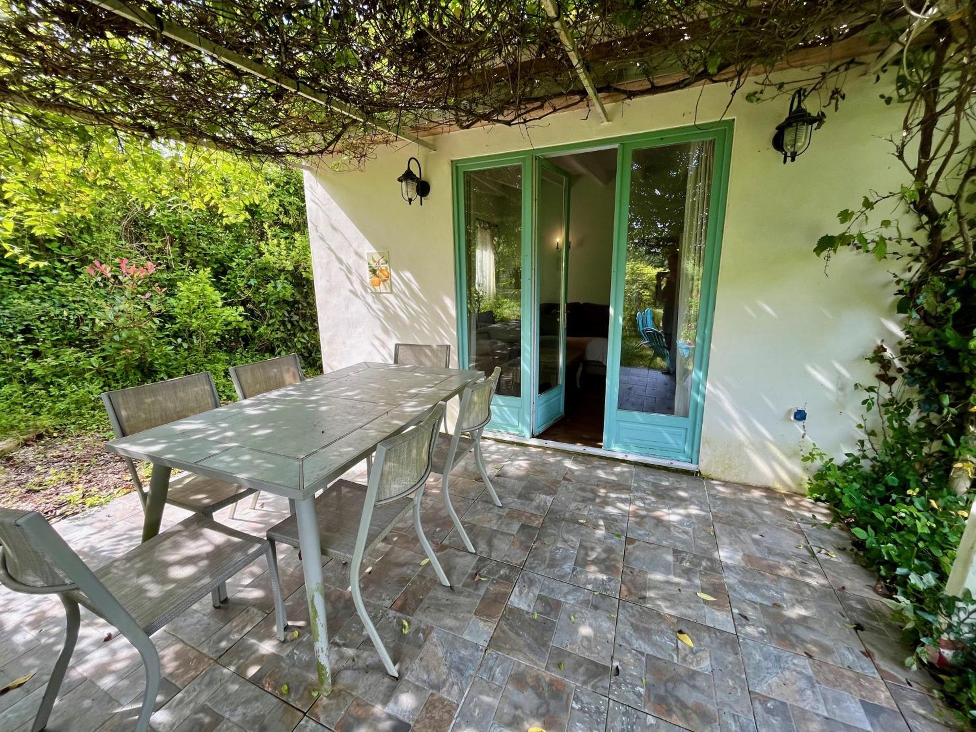 Villa Le Coin Cache Le Vigeant Exterior foto